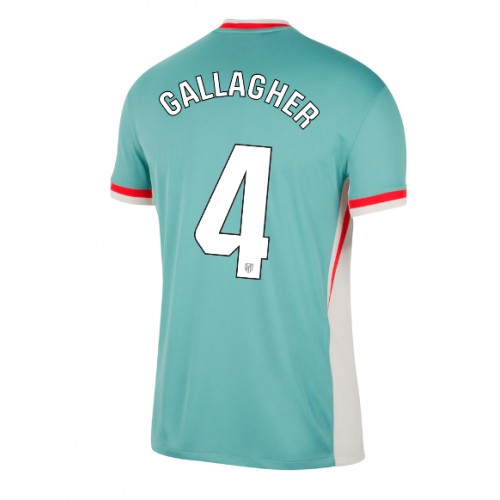 Fotballdrakt Herre Atletico Madrid Conor Gallagher #4 Bortedrakt 2024-25 Kortermet